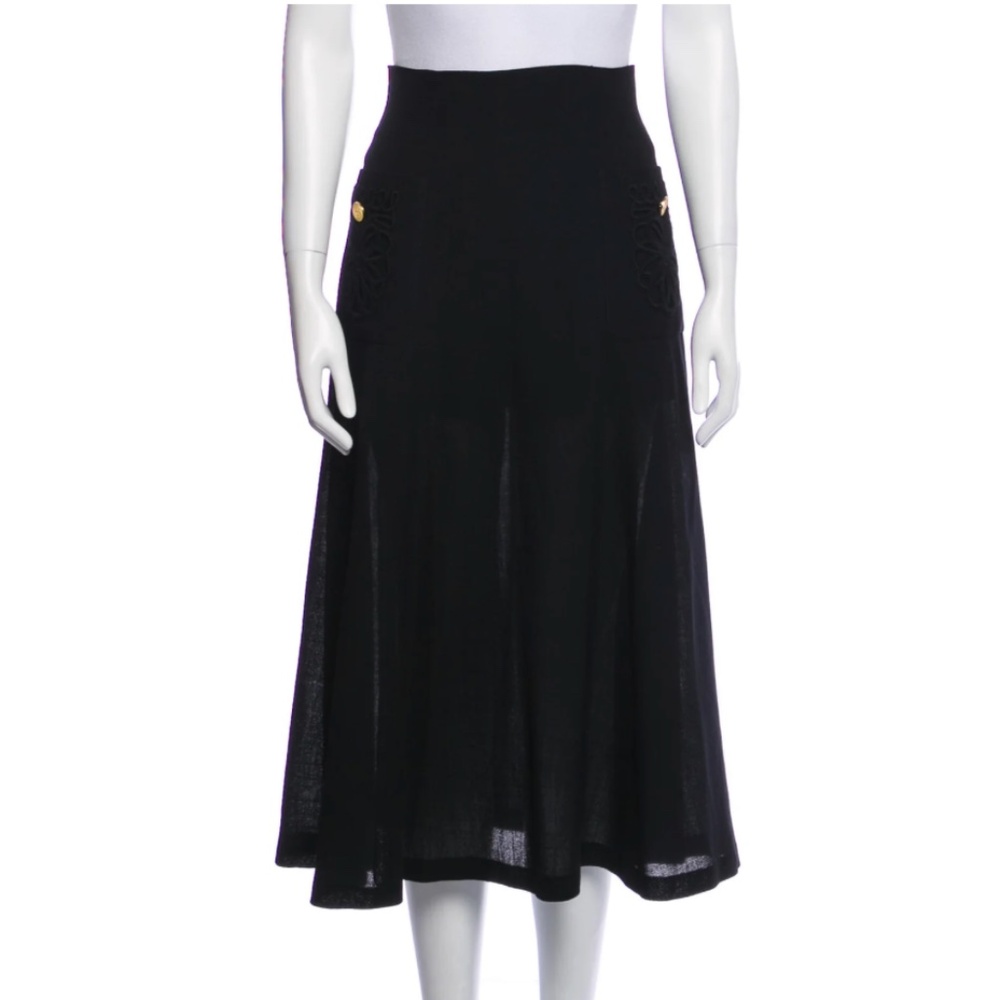 Chanel Vintage Midi Length Skirt